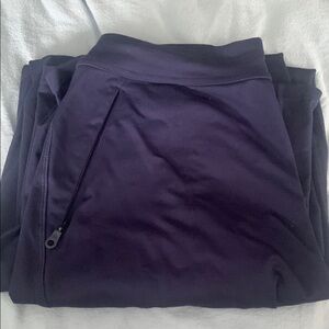 Aerie Women's Wide Leg Pants - Dark Purple